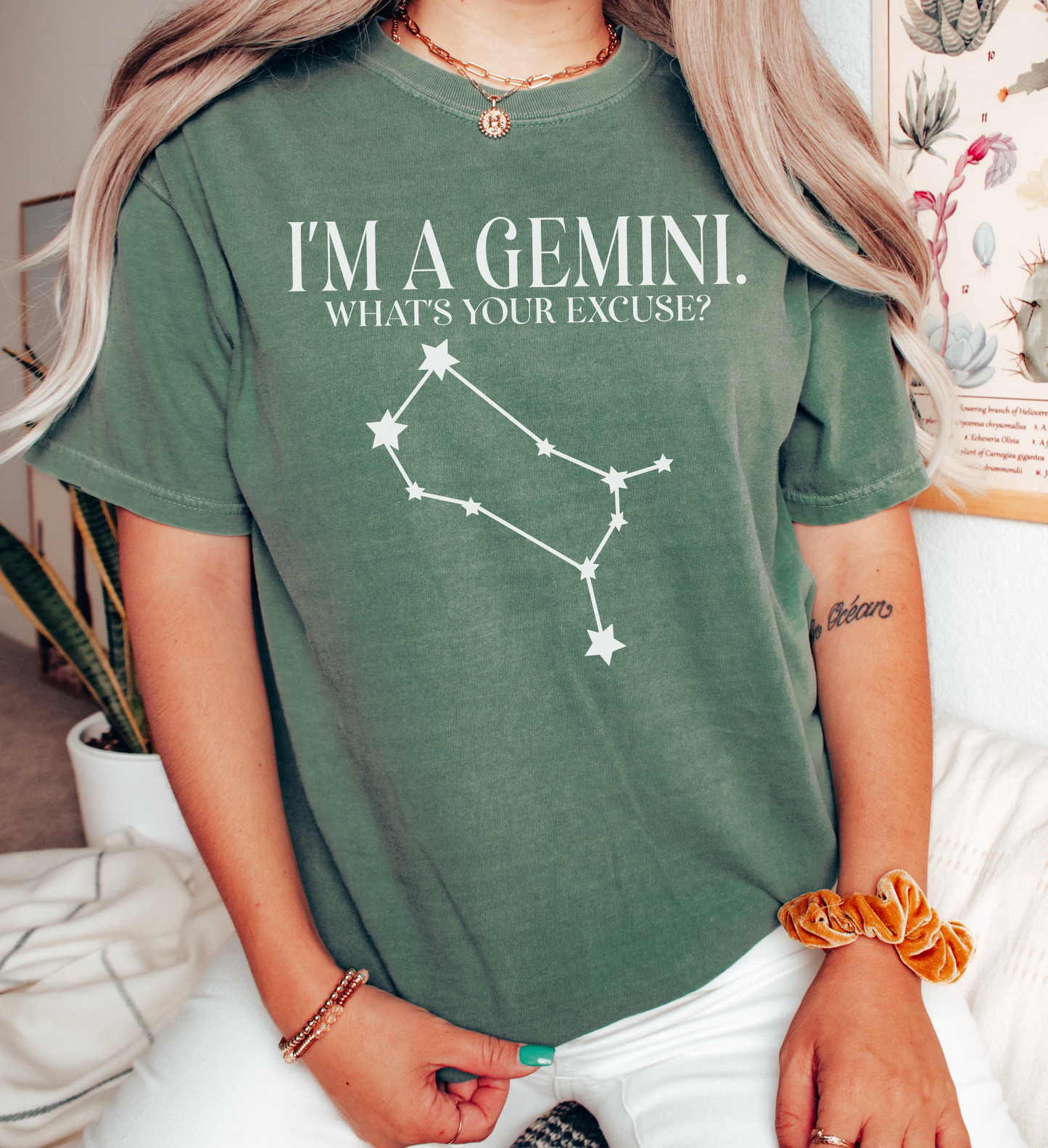 I'm A Gemini. What's Your Excuse? Shirt | Unisex Tee