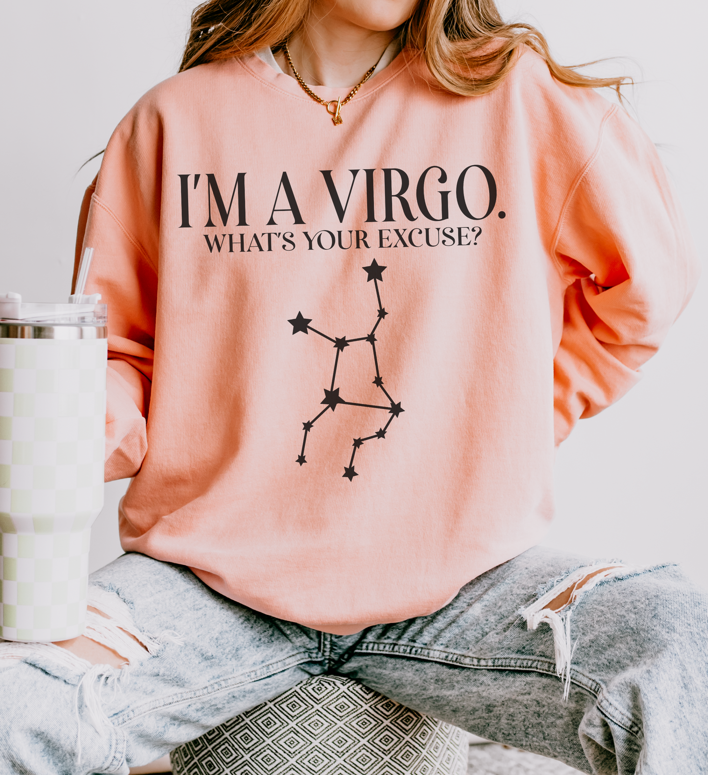 I'm a Virgo. What's Your Excuse? | Unisex Lightweight Sweatshirt