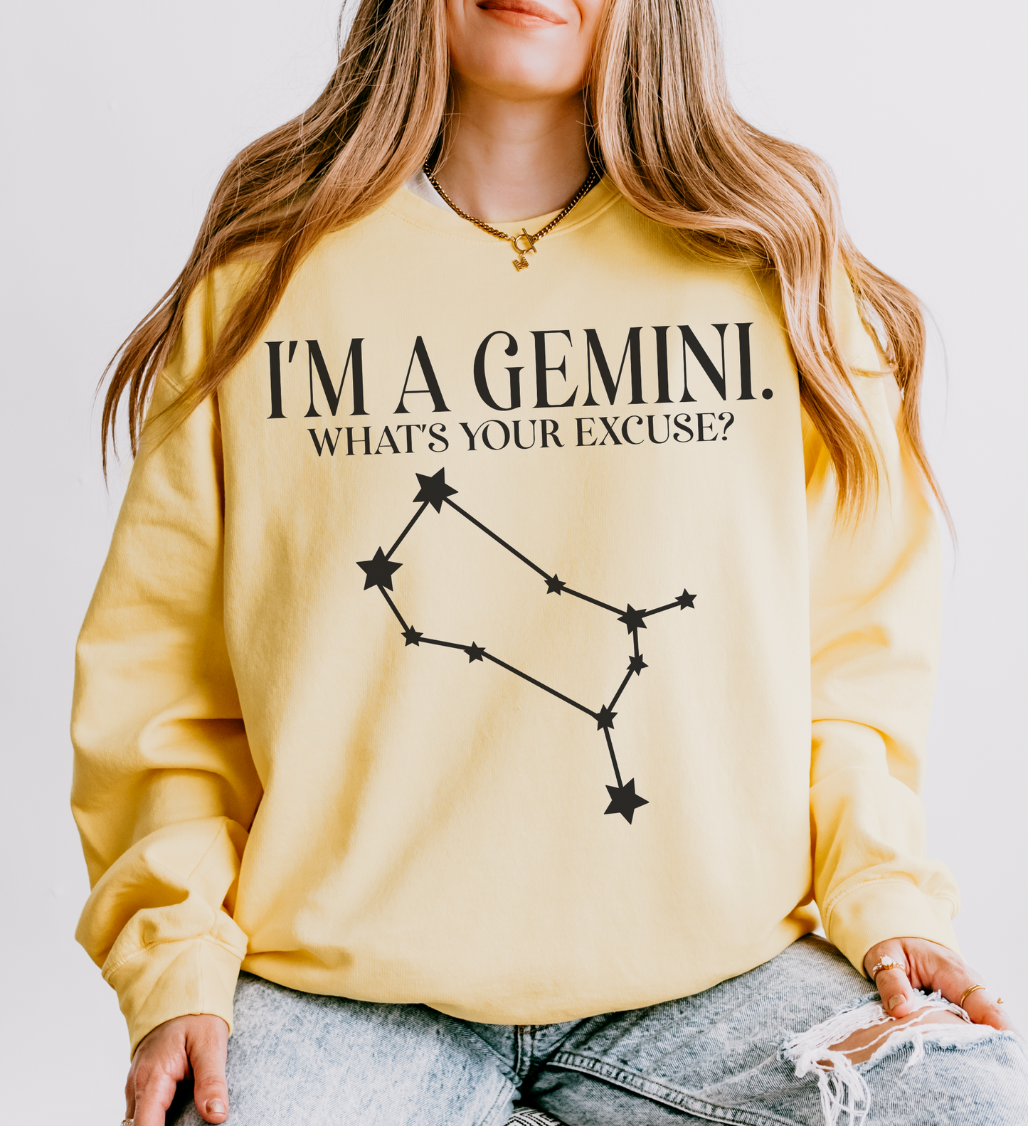 I'm a Gemini. What's Your Excuse? | Unisex Lightweight Sweatshirt