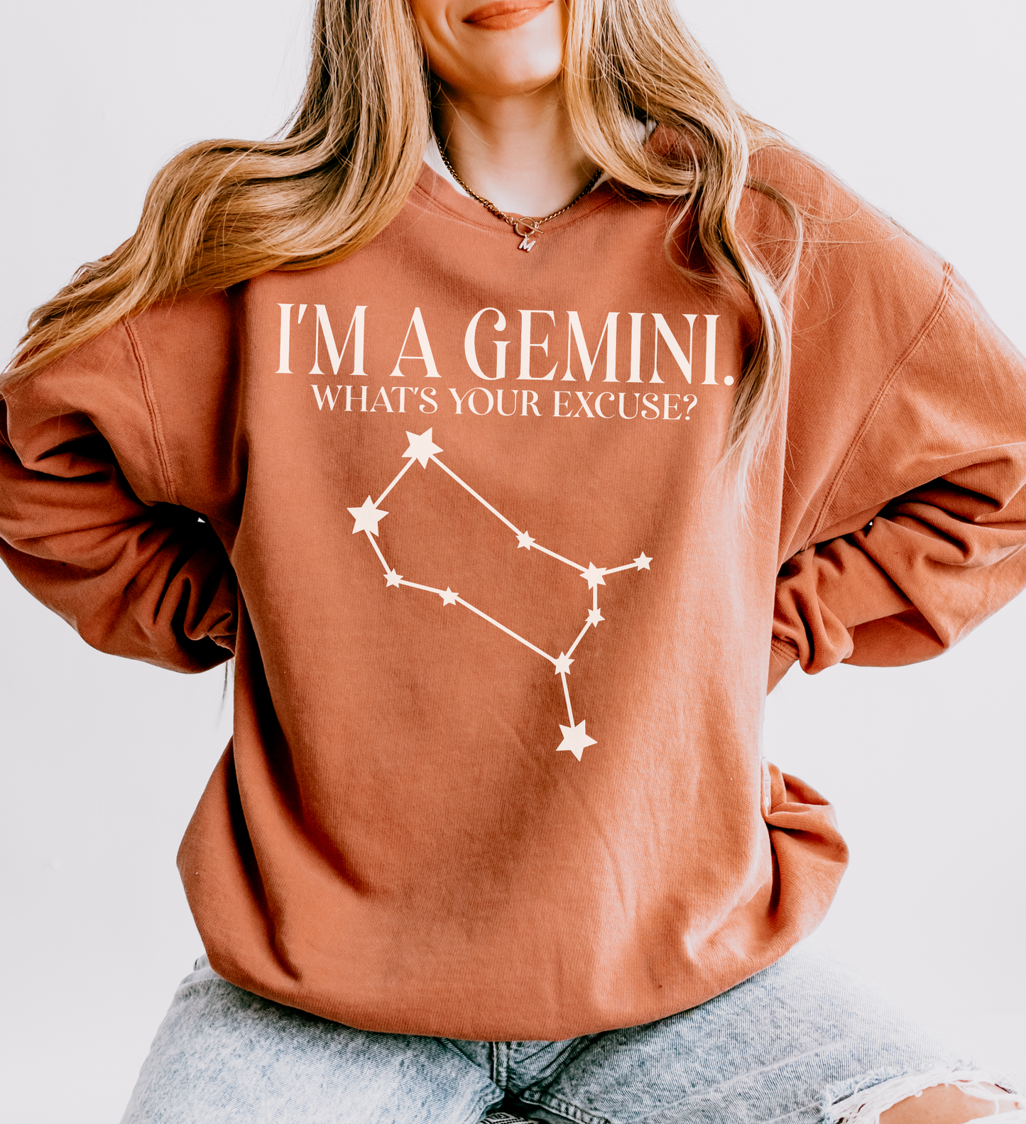 I'm a Gemini. What's Your Excuse? | Unisex Lightweight Sweatshirt