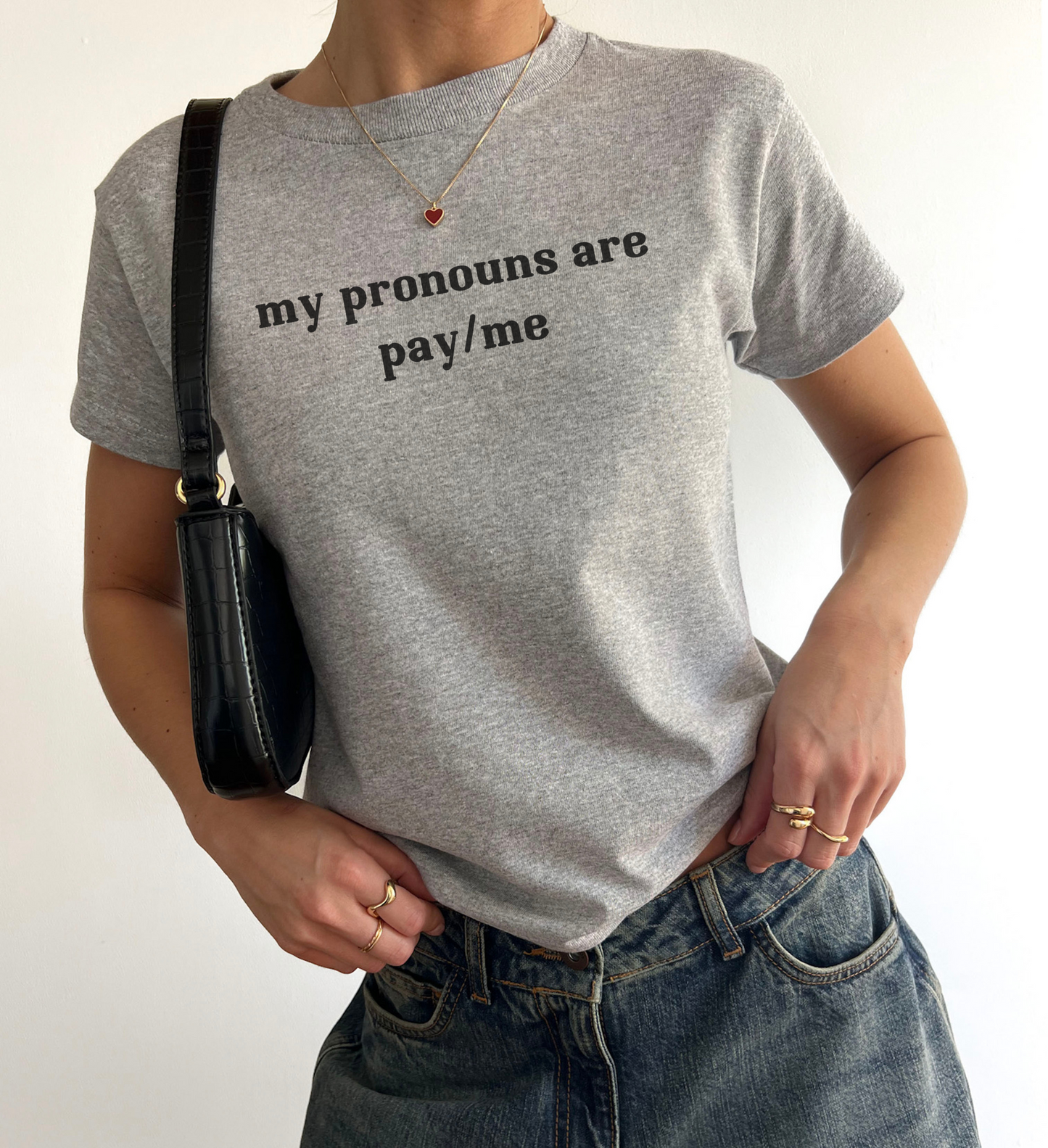 My Pronouns are Pay/Me Baby Tee