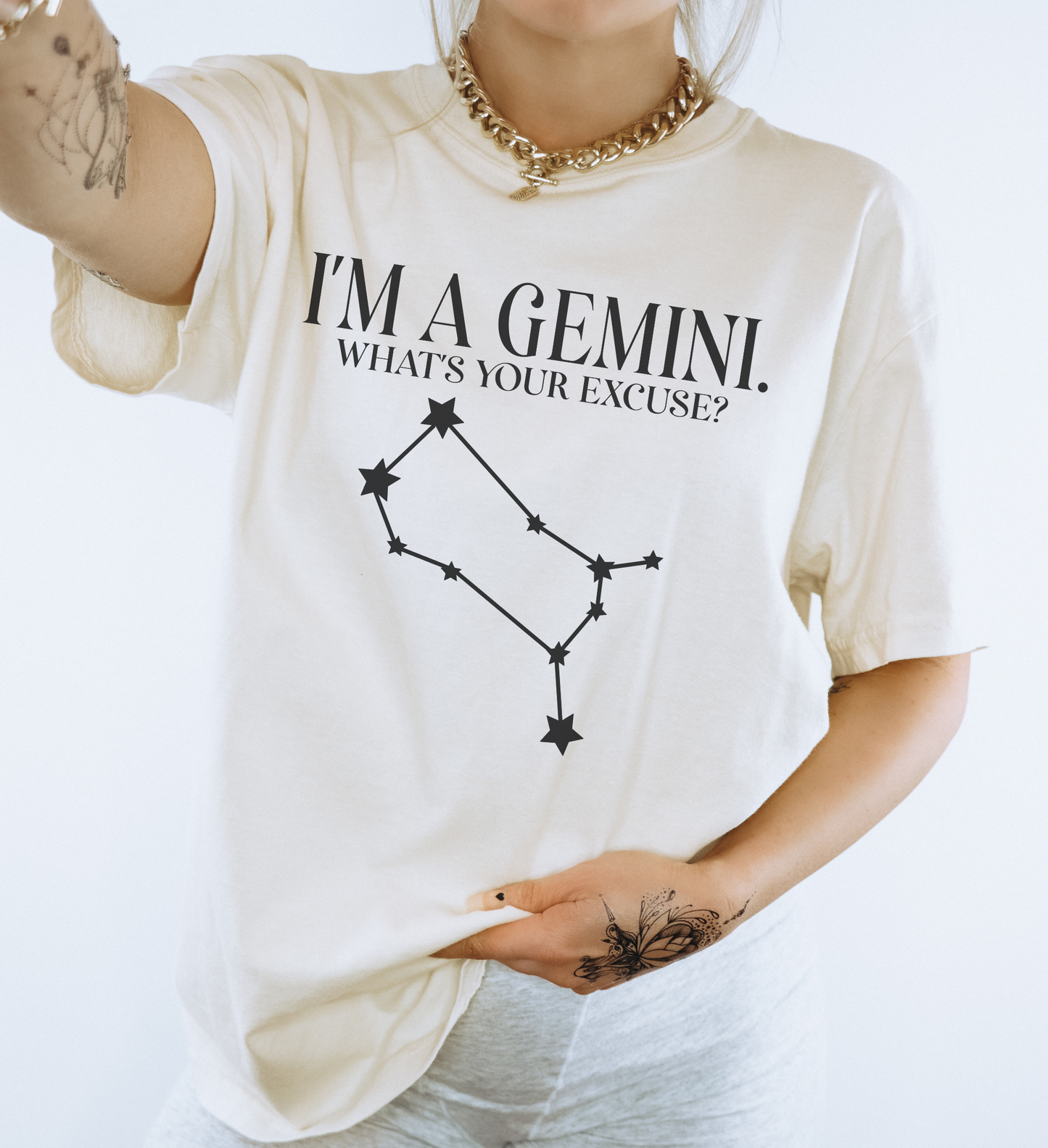 I'm A Gemini. What's Your Excuse? Shirt | Unisex Tee