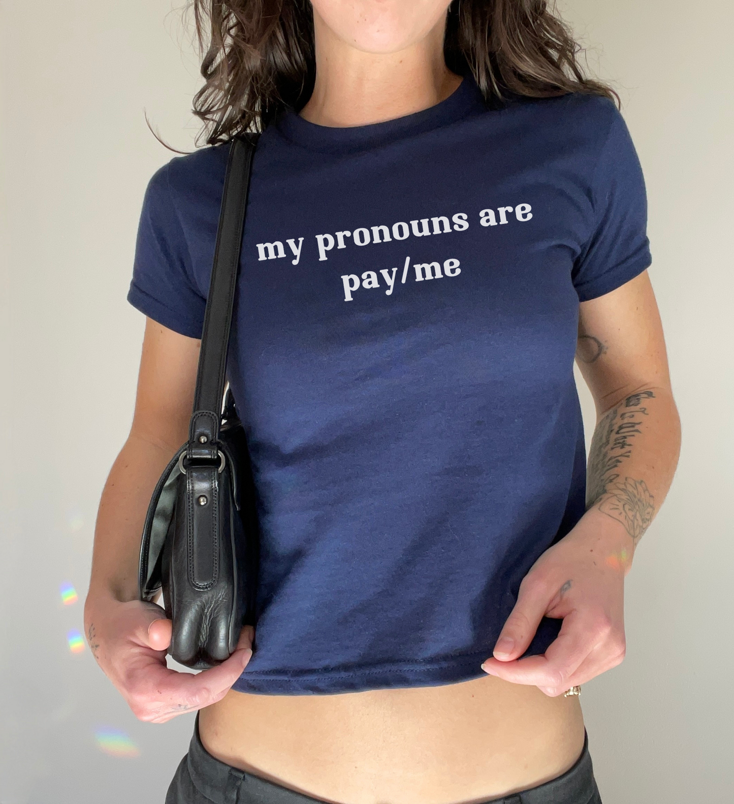 My Pronouns are Pay/Me Baby Tee
