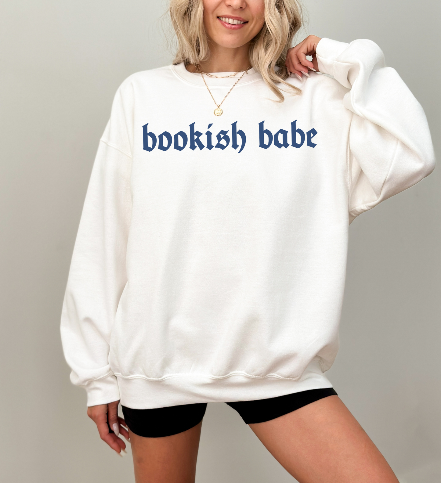Bookish Babe Sweatshirt | Unisex Sweatshirt