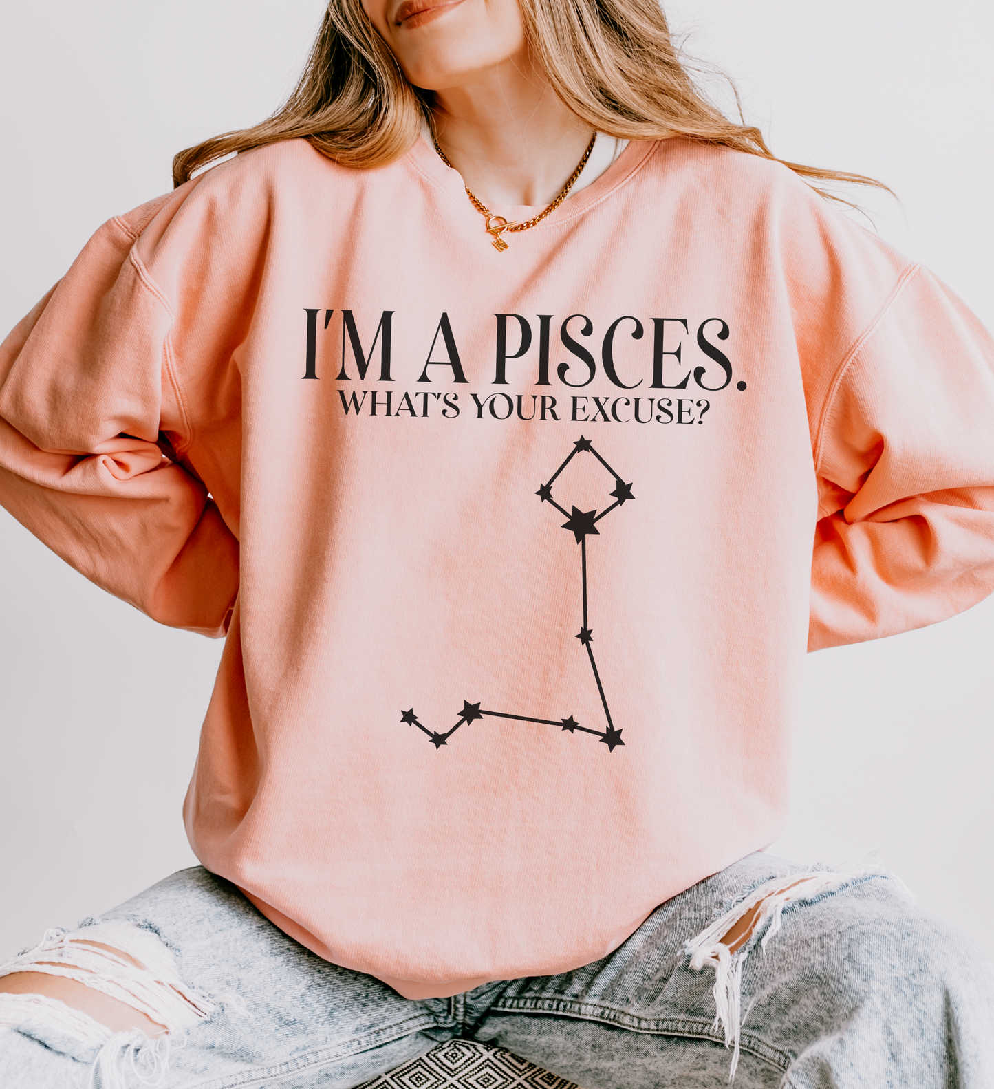 I'm a Pisces. What's Your Excuse? | Unisex Lightweight Sweatshirt