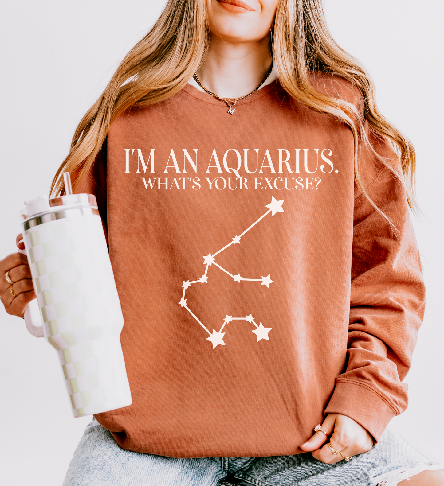 I'm an Aquarius. What's Your Excuse? | Unisex Lightweight Sweatshirt
