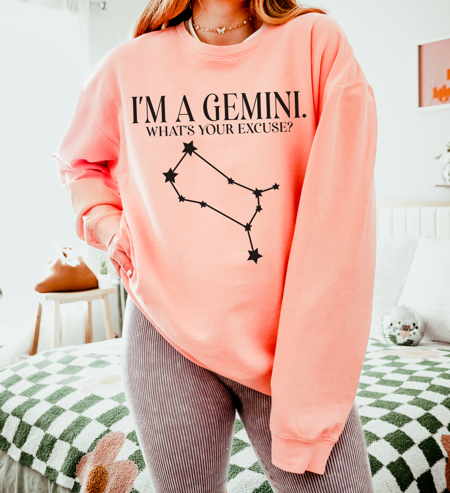 I'm a Gemini. What's Your Excuse? | Unisex Lightweight Sweatshirt