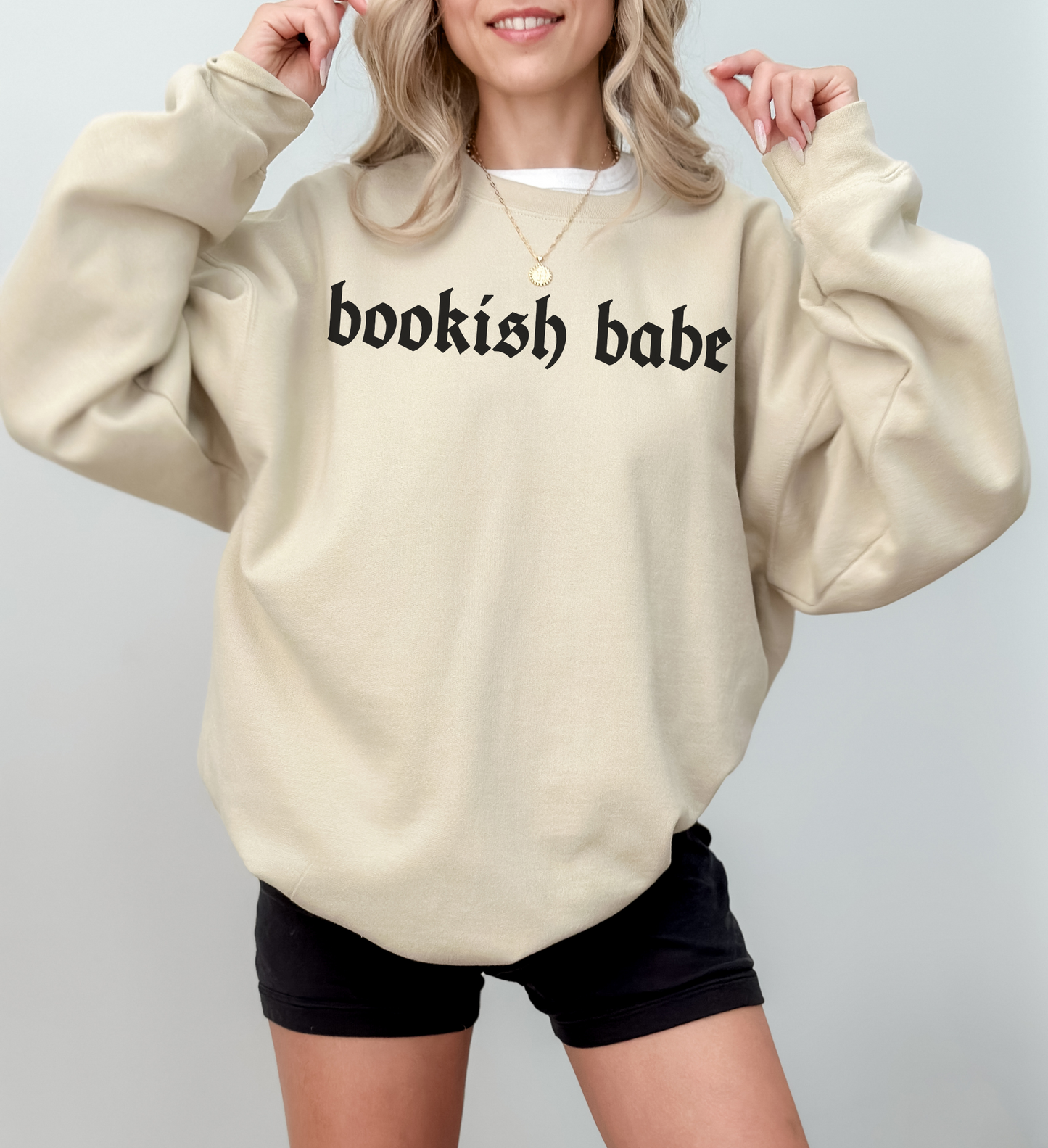 Bookish Babe Sweatshirt | Unisex Sweatshirt