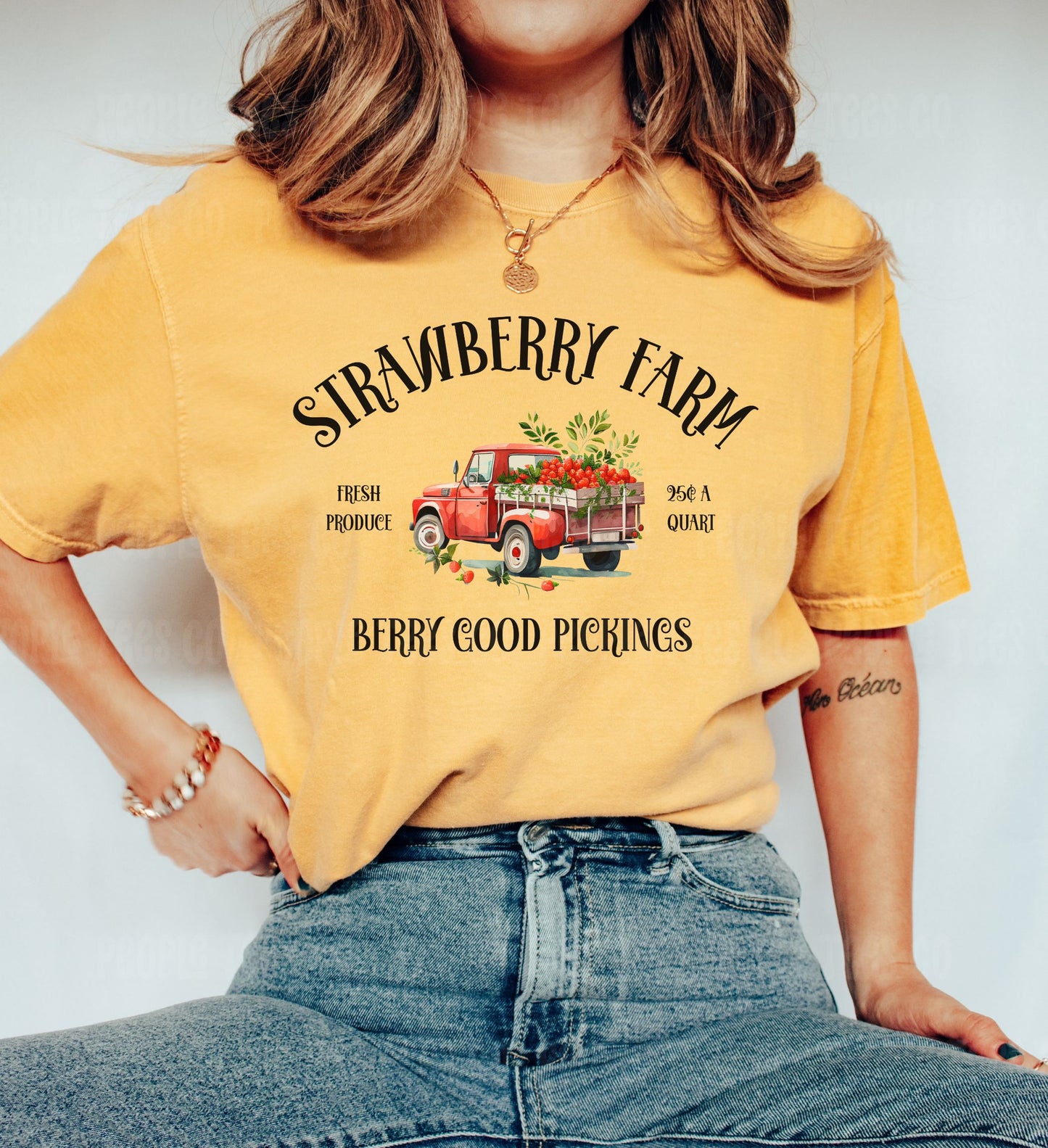 Strawberry Farm T-shirt | Berry Good Pickings | Unisex Tee