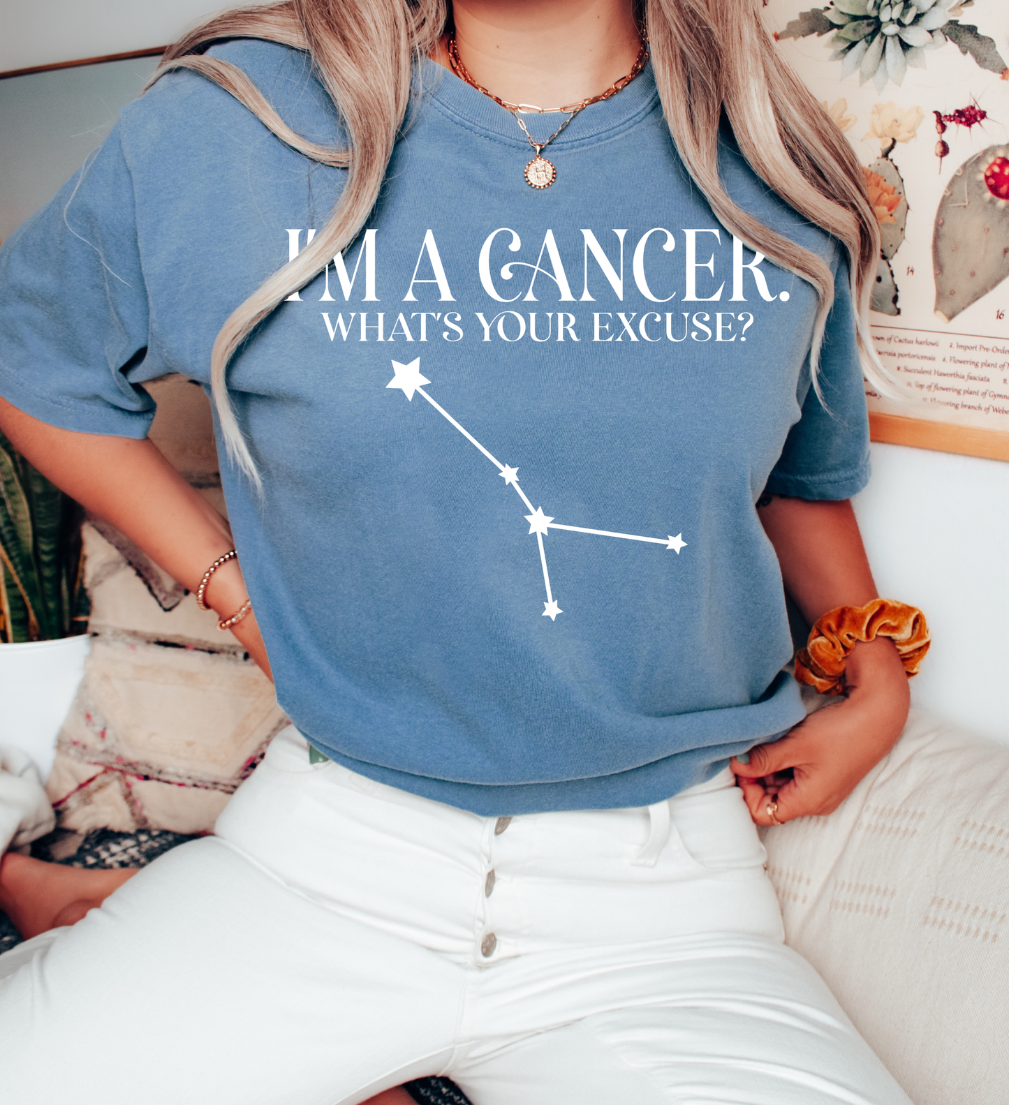 I'm A Cancer. What's Your Excuse? Shirt | Unisex Tee