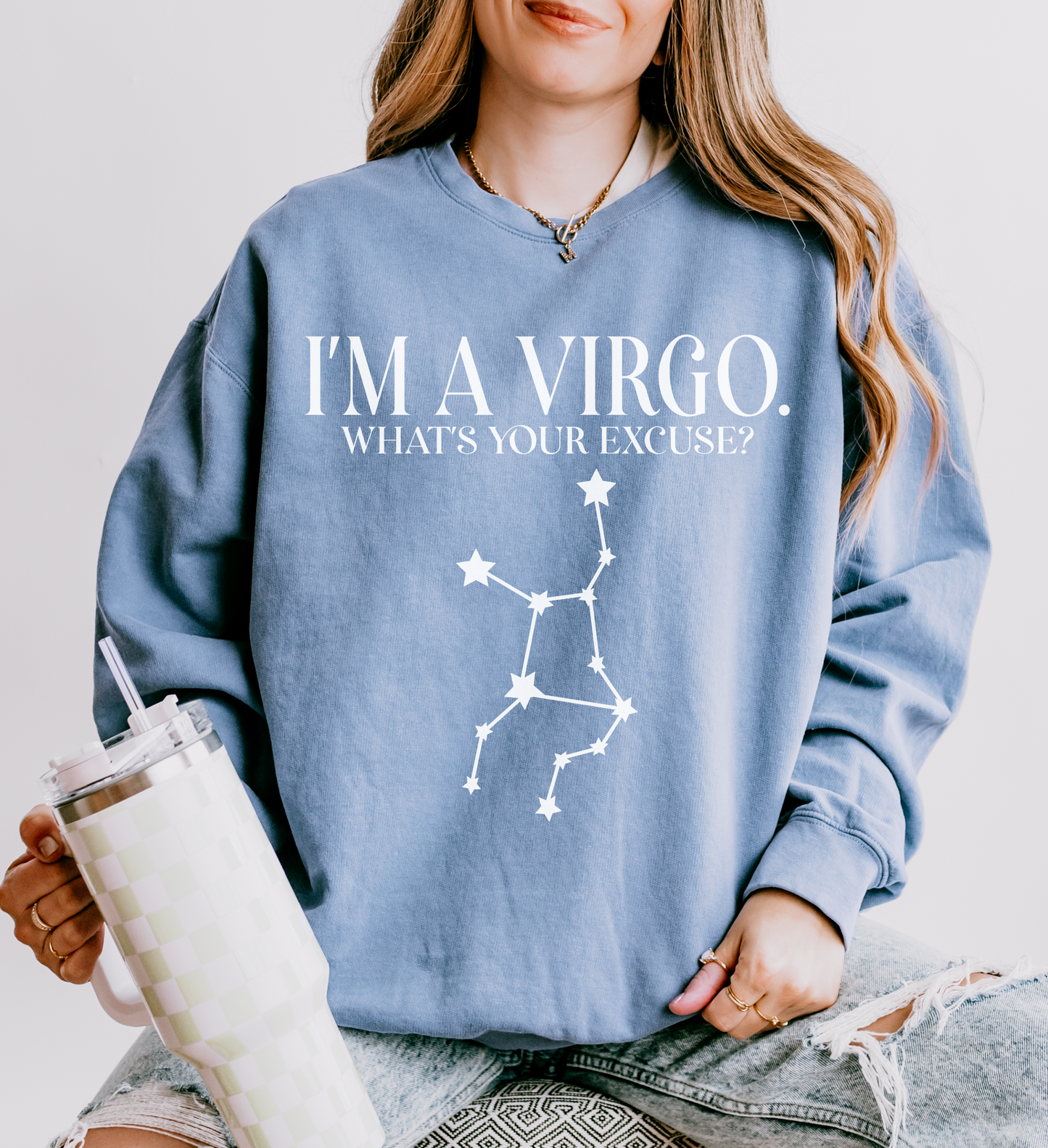 I'm a Virgo. What's Your Excuse? | Unisex Lightweight Sweatshirt