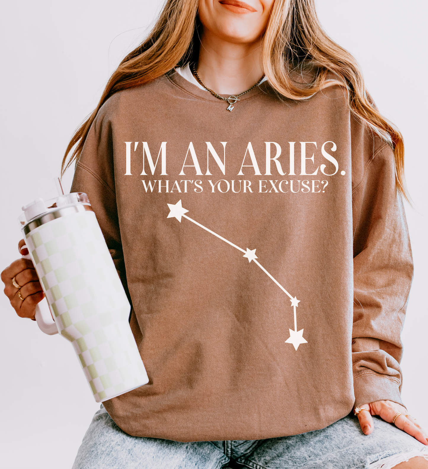 I'm an Aries. What's Your Excuse? | Unisex Lightweight Sweatshirt