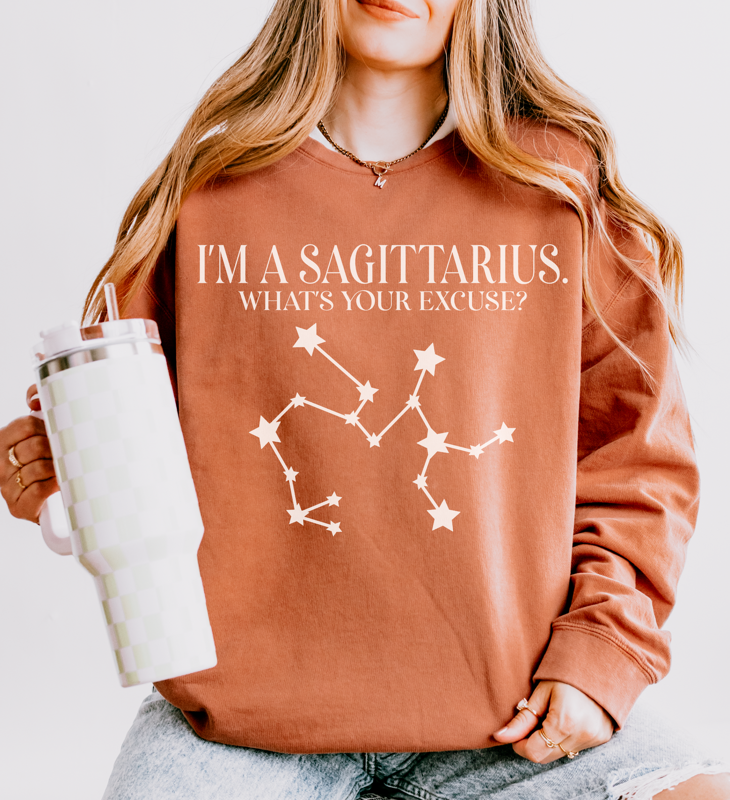 I'm a Sagittarius. What's Your Excuse? | Unisex Lightweight Sweatshirt