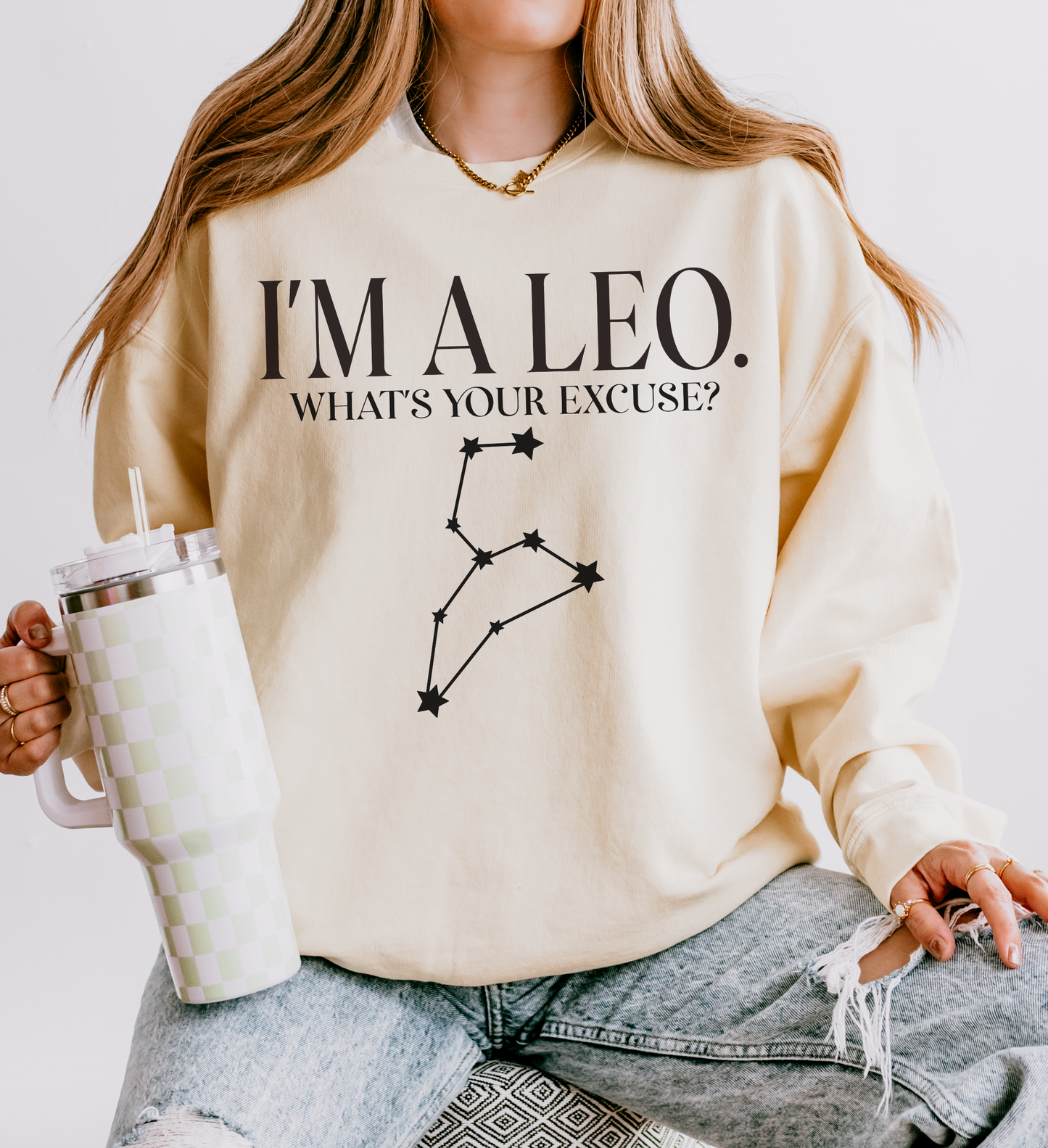 I'm a Leo. What's Your Excuse? | Unisex Lightweight Sweatshirt