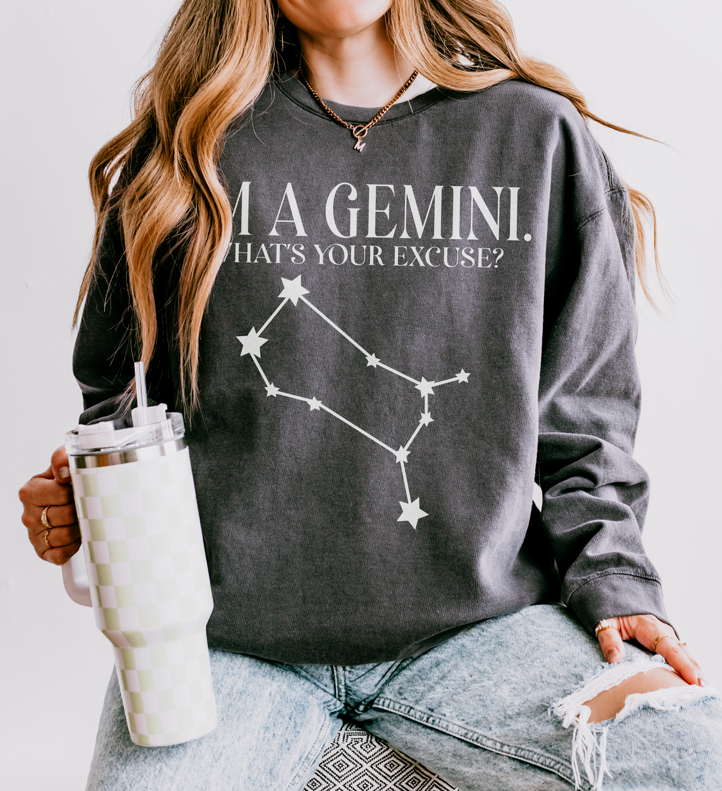 I'm a Gemini. What's Your Excuse? | Unisex Lightweight Sweatshirt