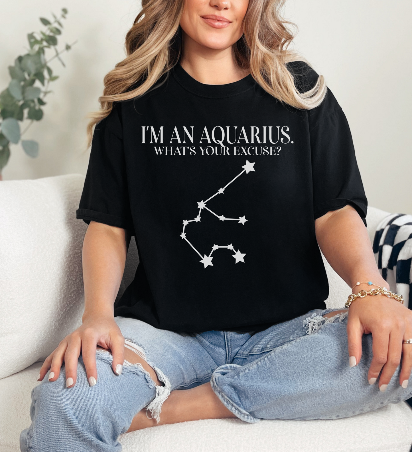I'm An Aquarius. What's Your Excuse? Shirt | Unisex Tee