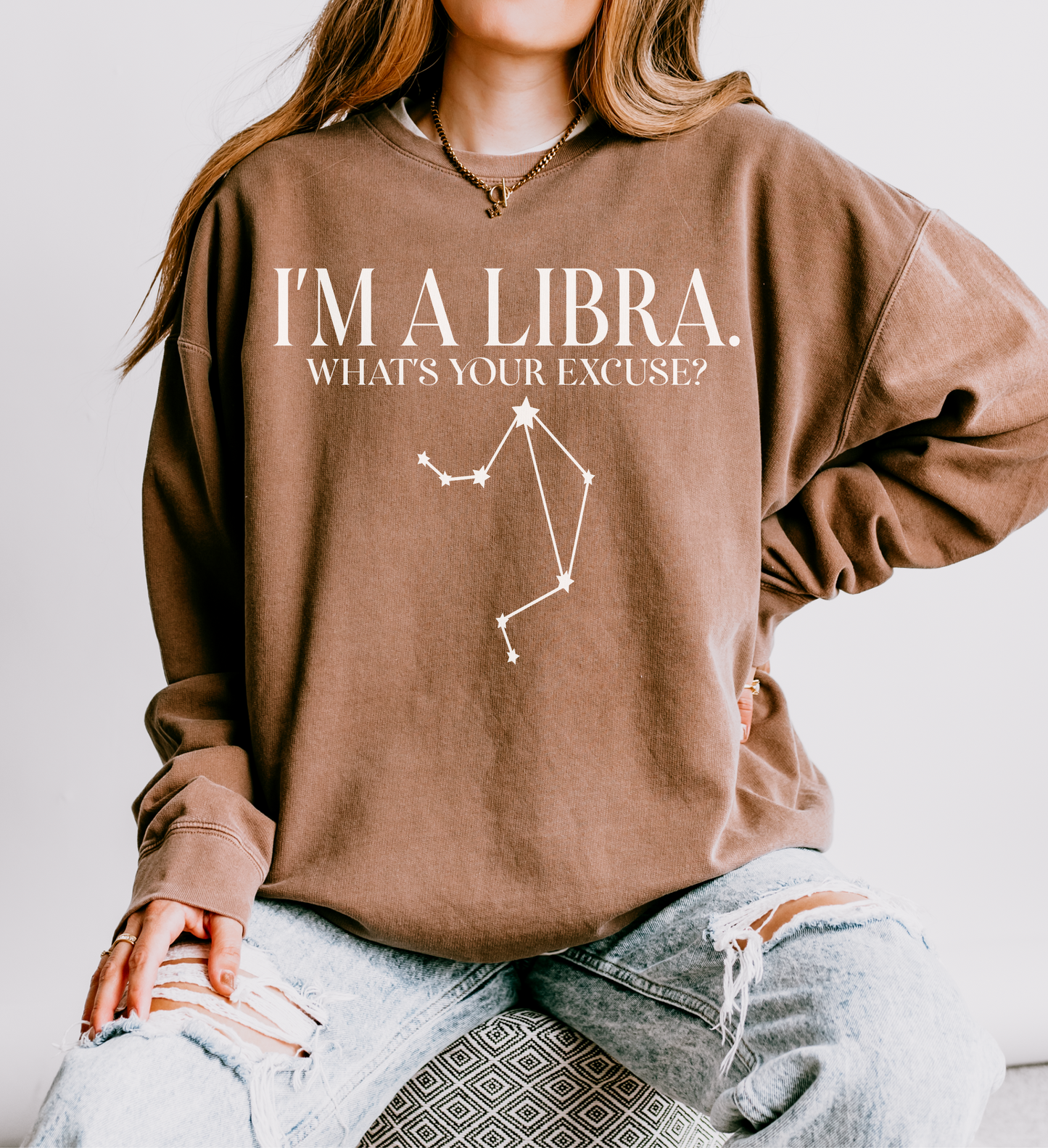 I'm a Libra. What's Your Excuse? | Unisex Lightweight Sweatshirt