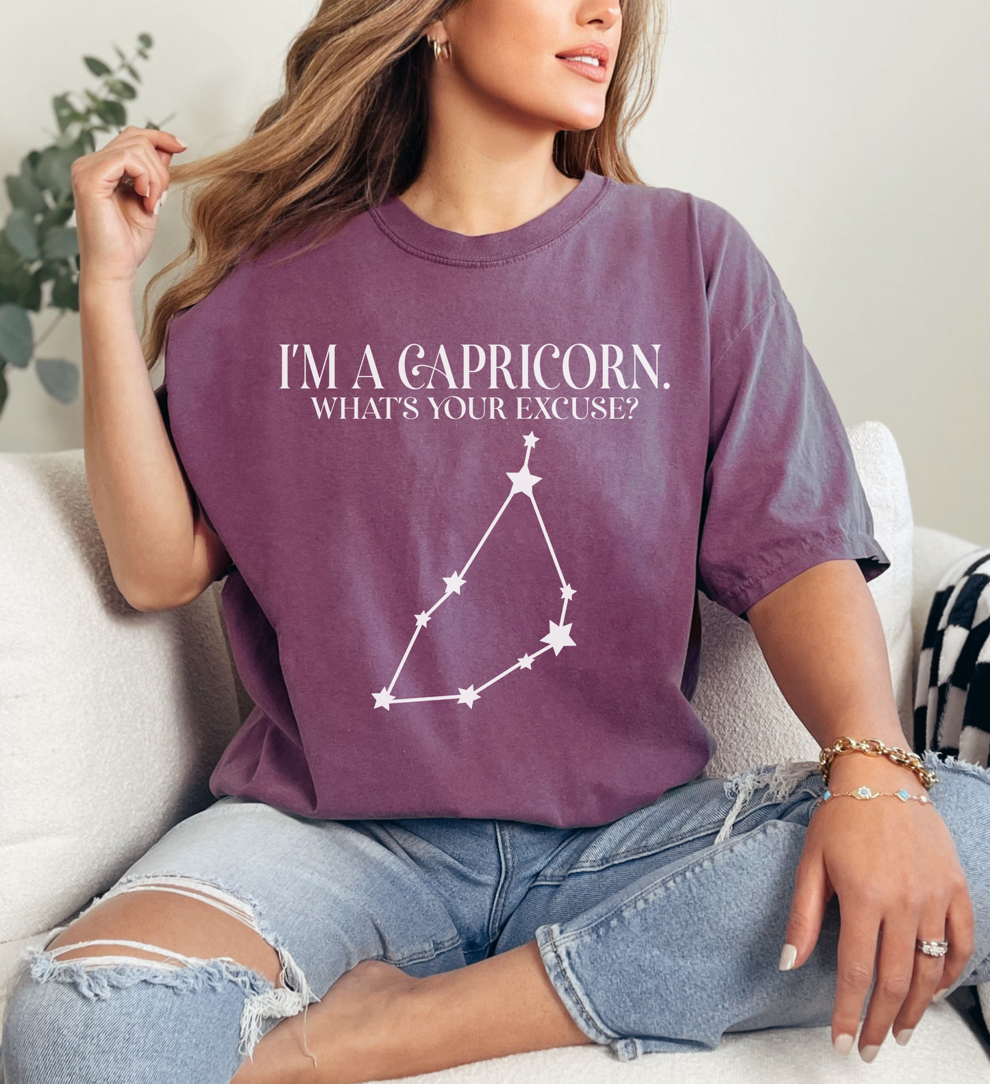 I'm A Capricorn. What's Your Excuse? Shirt | Unisex Tee