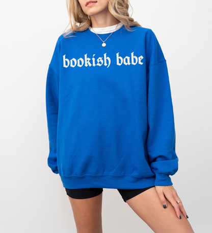 Bookish Babe Sweatshirt | Unisex Sweatshirt