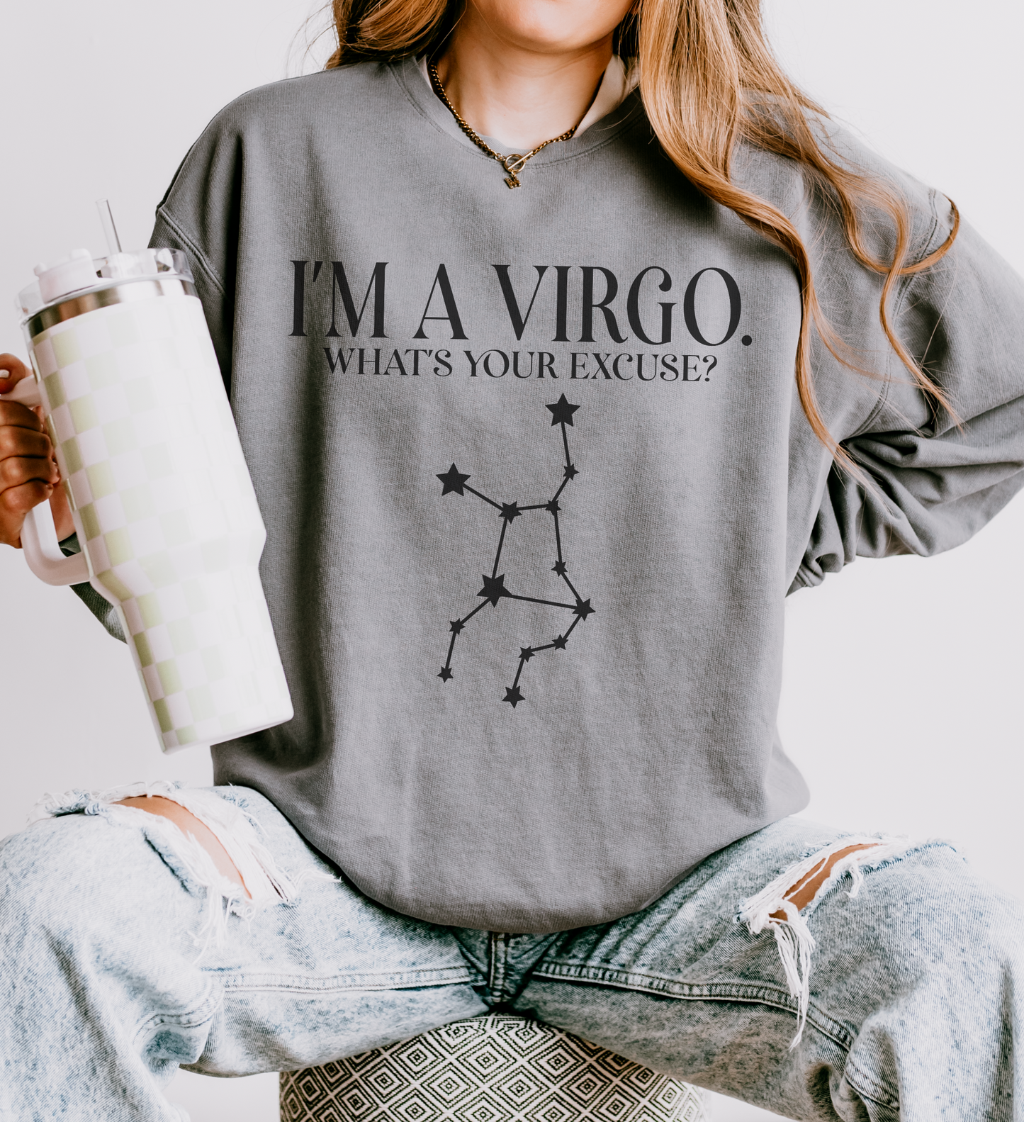 I'm a Virgo. What's Your Excuse? | Unisex Lightweight Sweatshirt