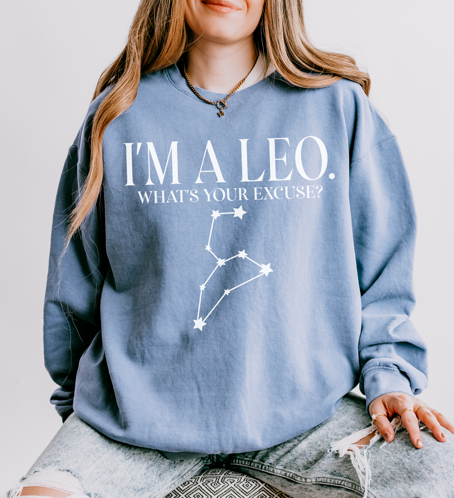 I'm a Leo. What's Your Excuse? | Unisex Lightweight Sweatshirt