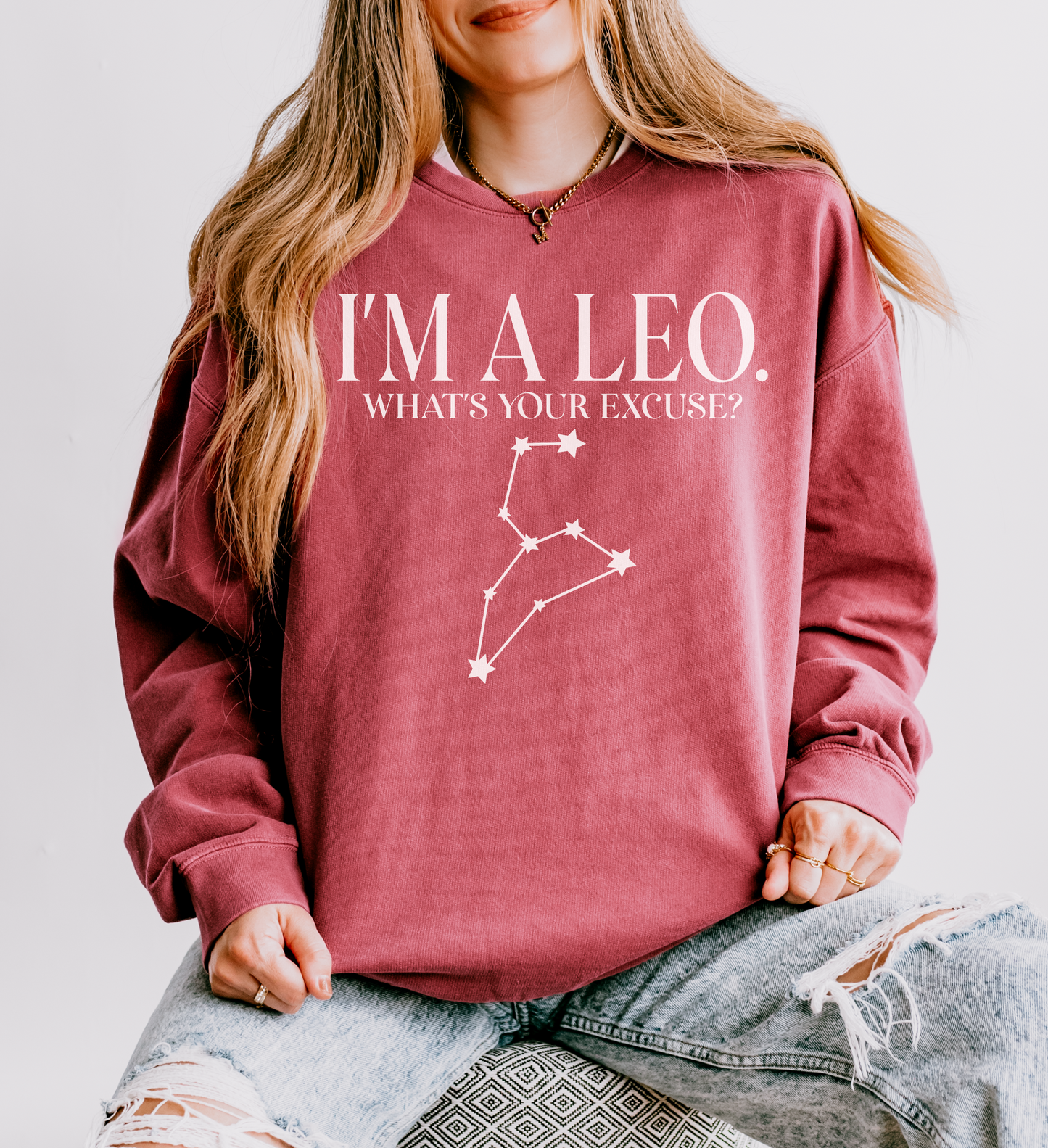 I'm a Leo. What's Your Excuse? | Unisex Lightweight Sweatshirt