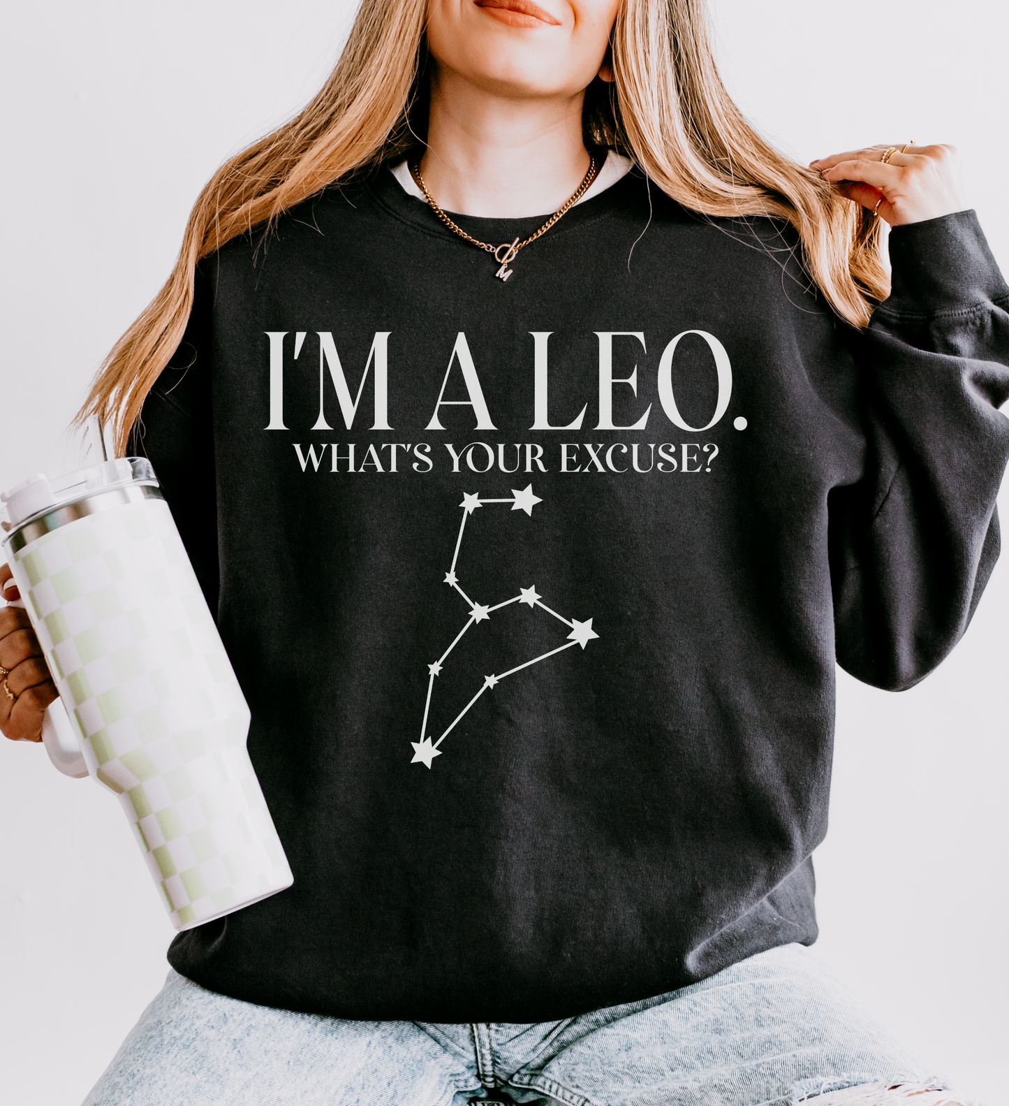 I'm a Leo. What's Your Excuse? | Unisex Lightweight Sweatshirt
